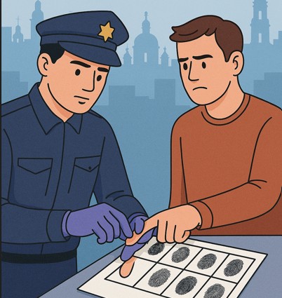 Якщо ви підозрюєте, що поліція незаконно долучило ваші відбитки пальців до кримінального провадження. Ось як діяти поетапно: